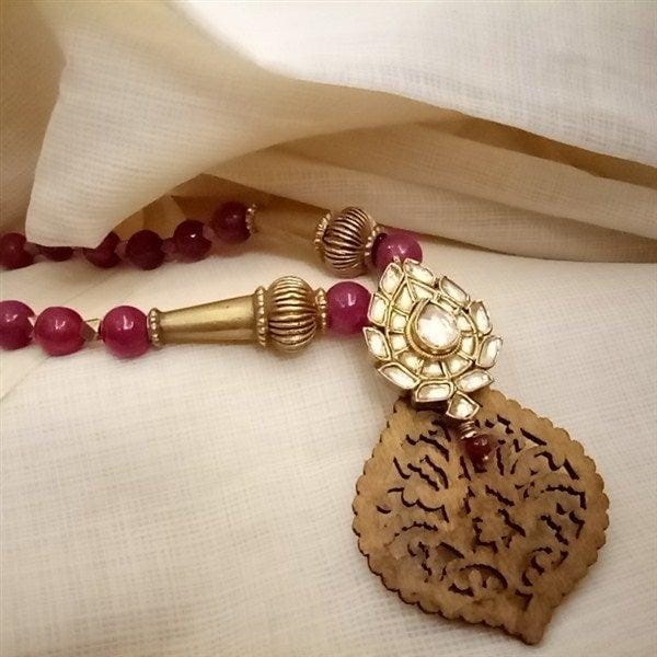 Kundan Pendant Mala
