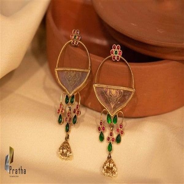 Liquid Glass Painting Earrings