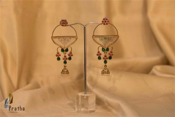 Liquid Glass Painting Earrings