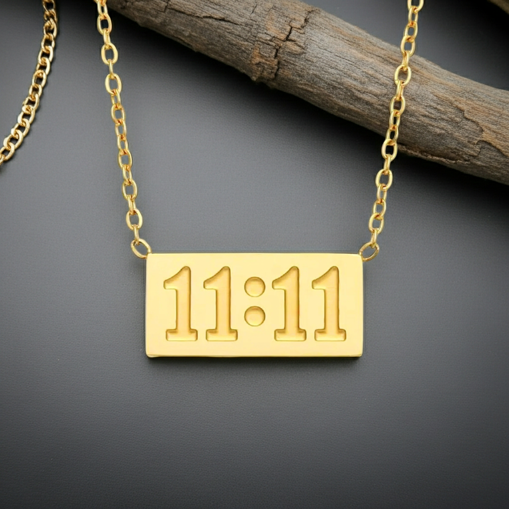 1111 Angel Number Necklace-soristyle